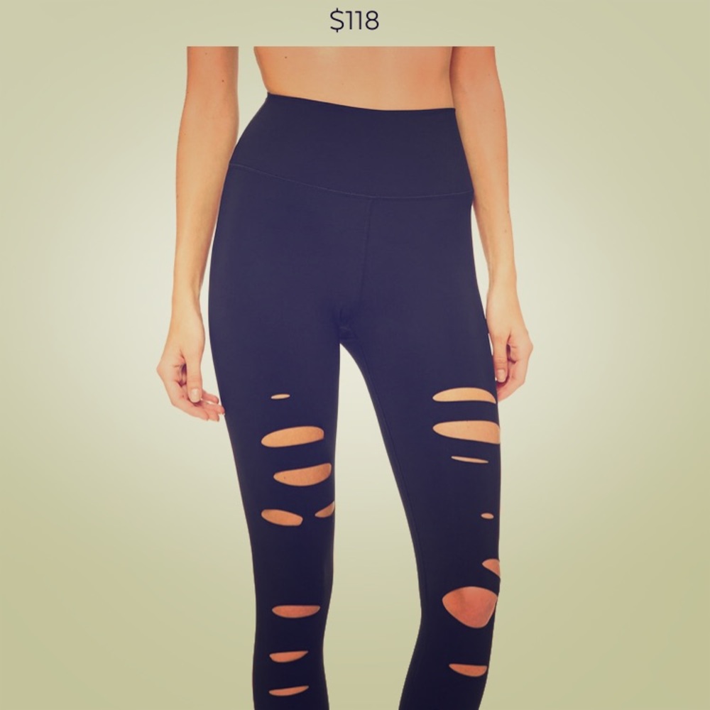 ALO YOGA BLACK PANTS